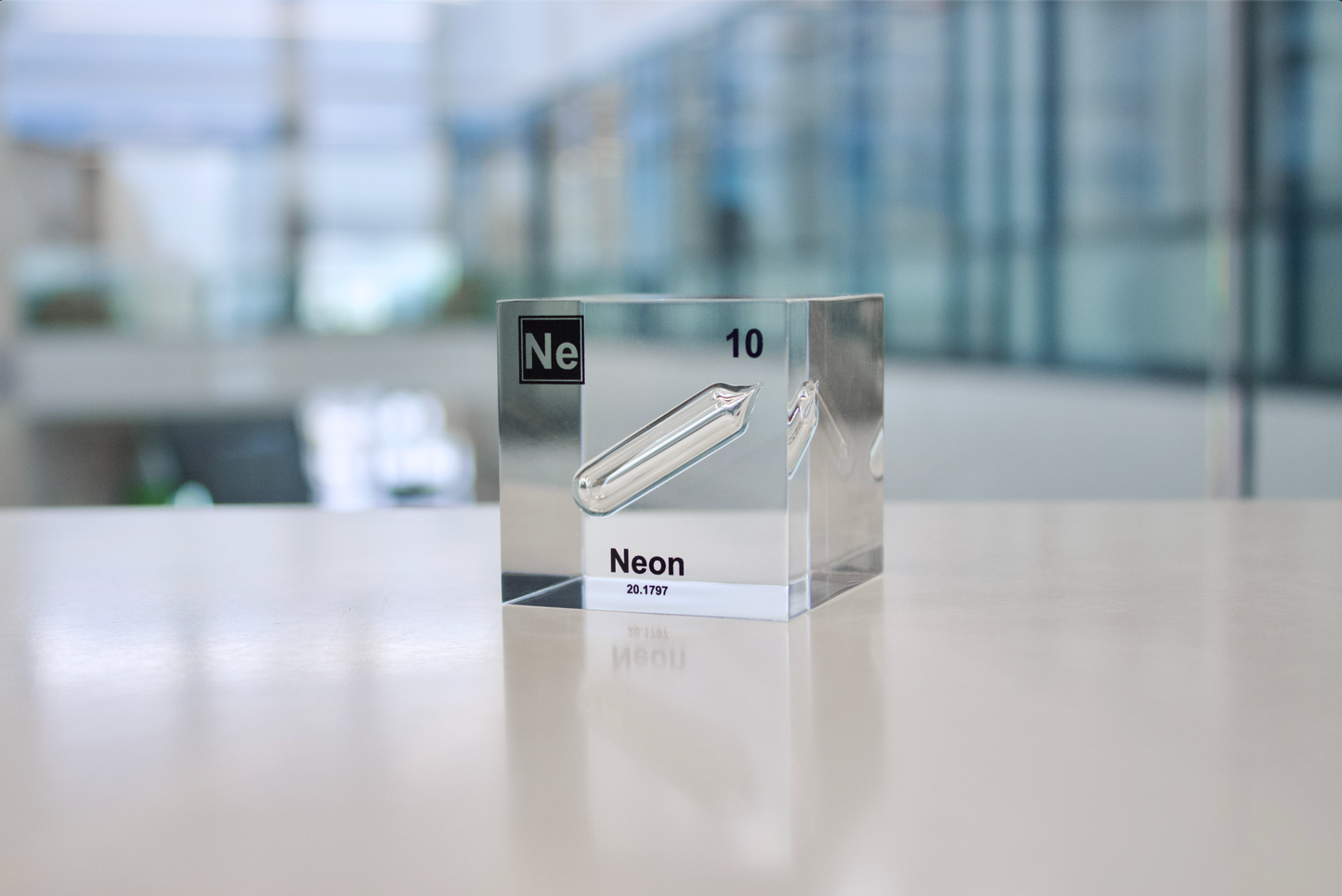 Neon Element Cube
