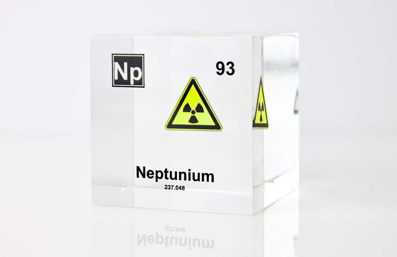 Neptunium Element Cube