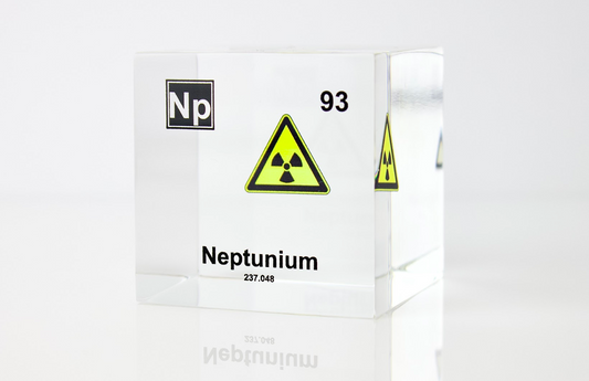 Neptunium Element Cube