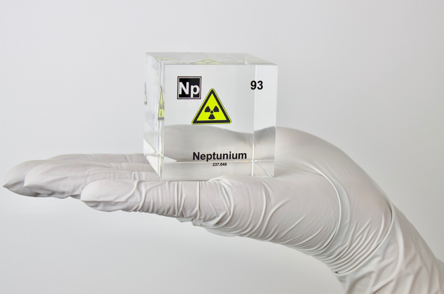 Neptunium Element Cube