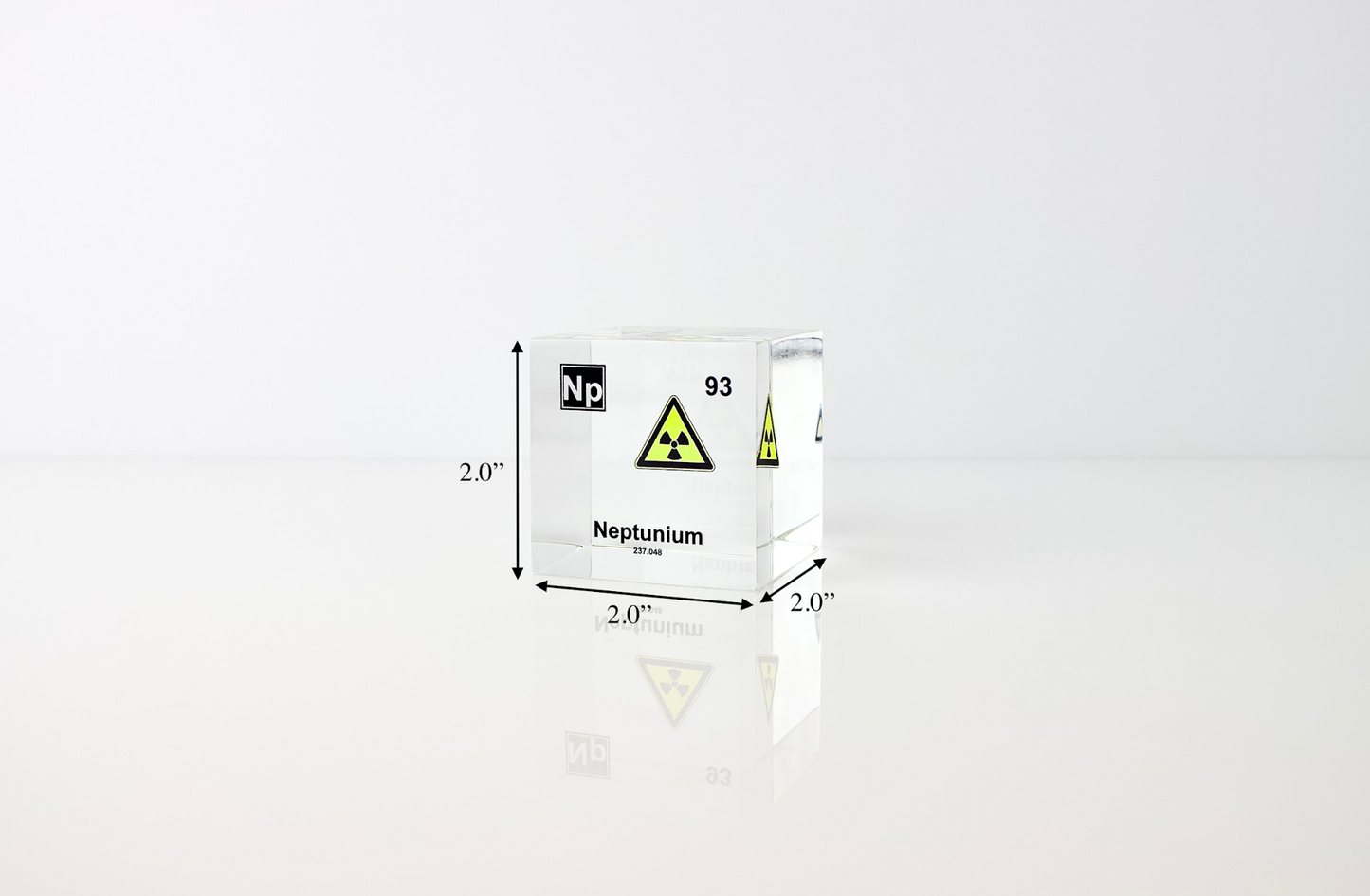 Neptunium Element Cube