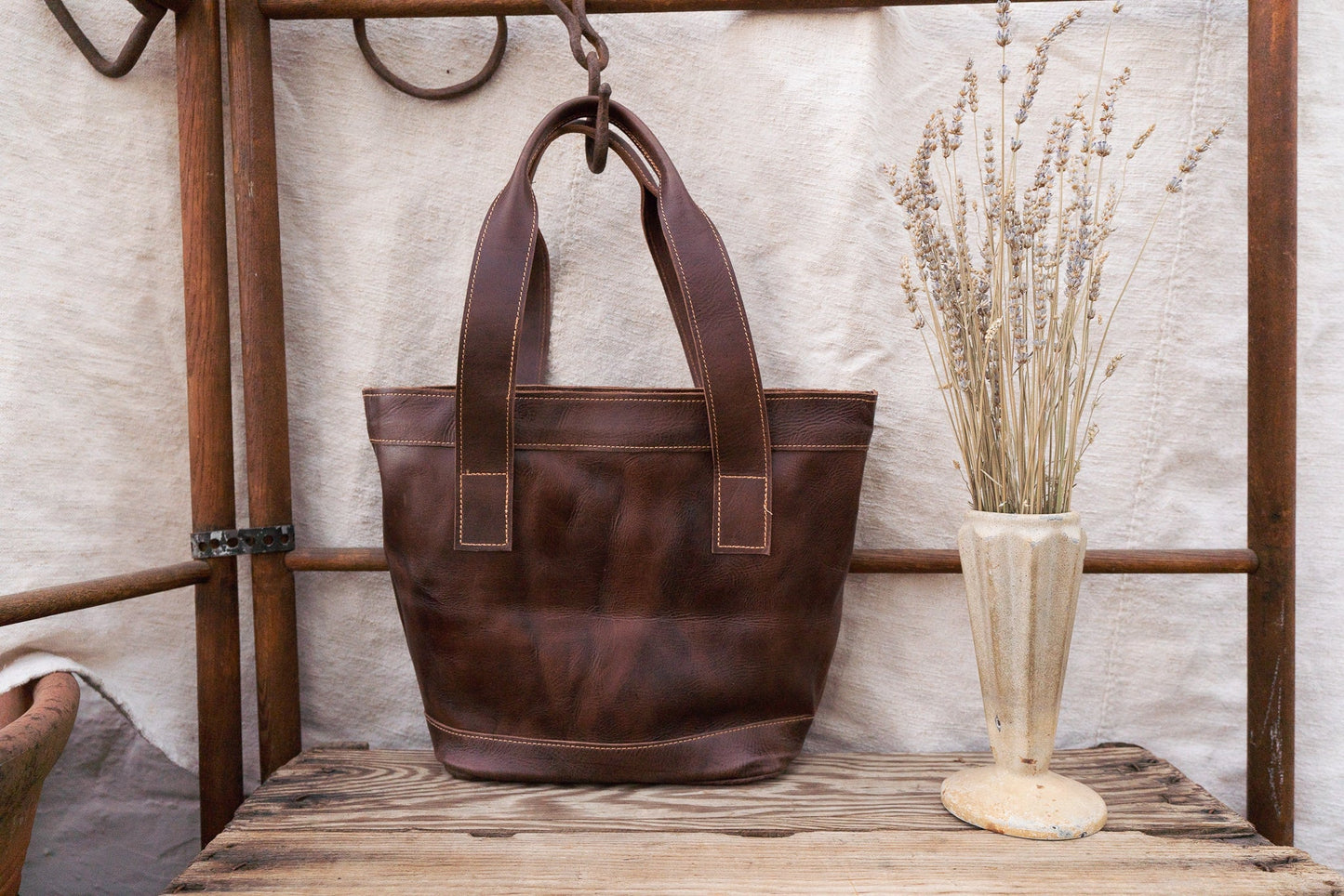 Leather Nich - Brown