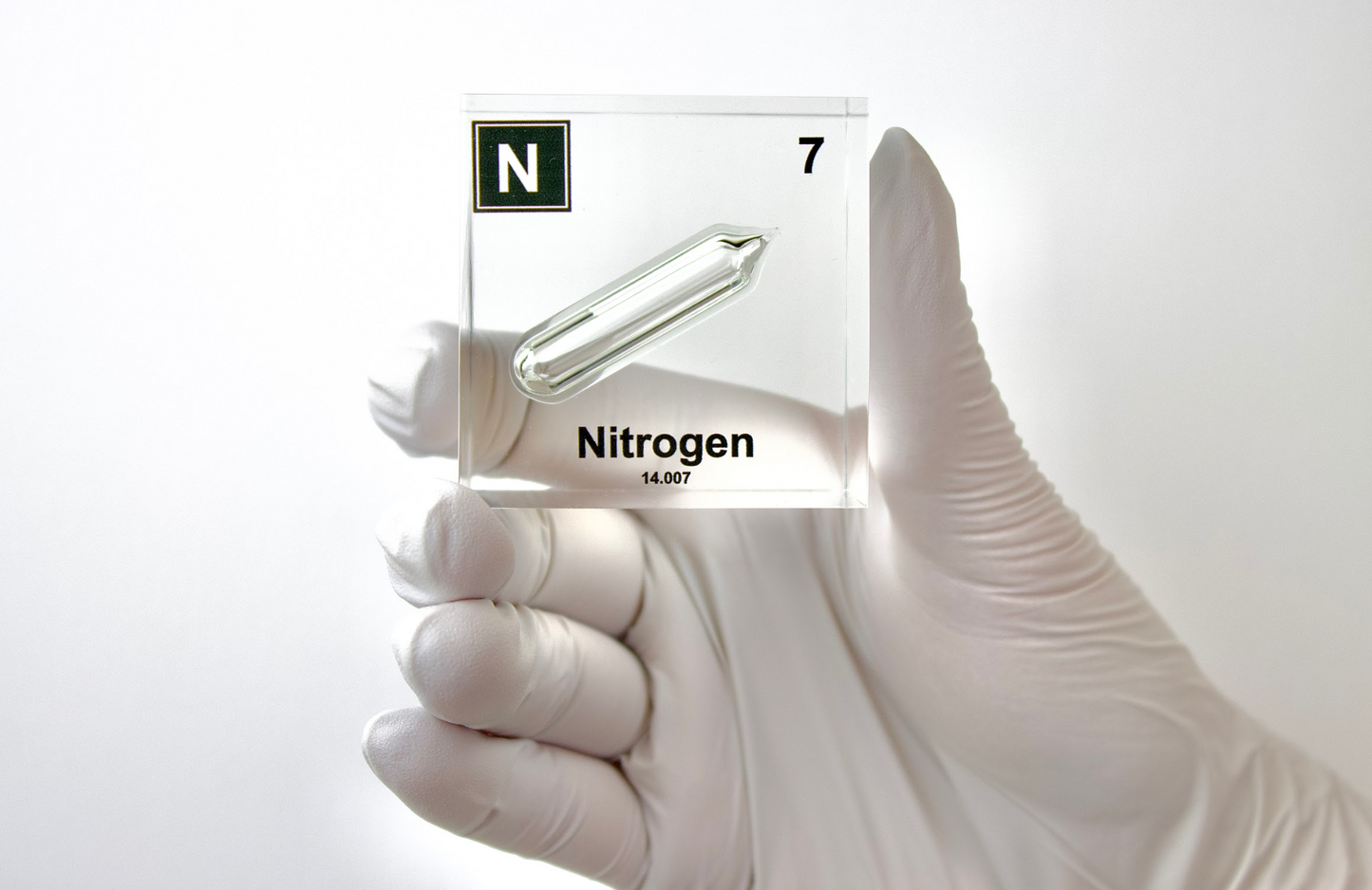Nitrogen Element Cube