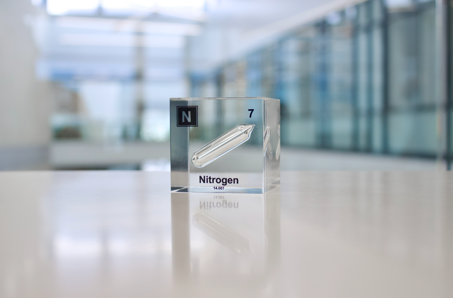 Nitrogen Element Cube