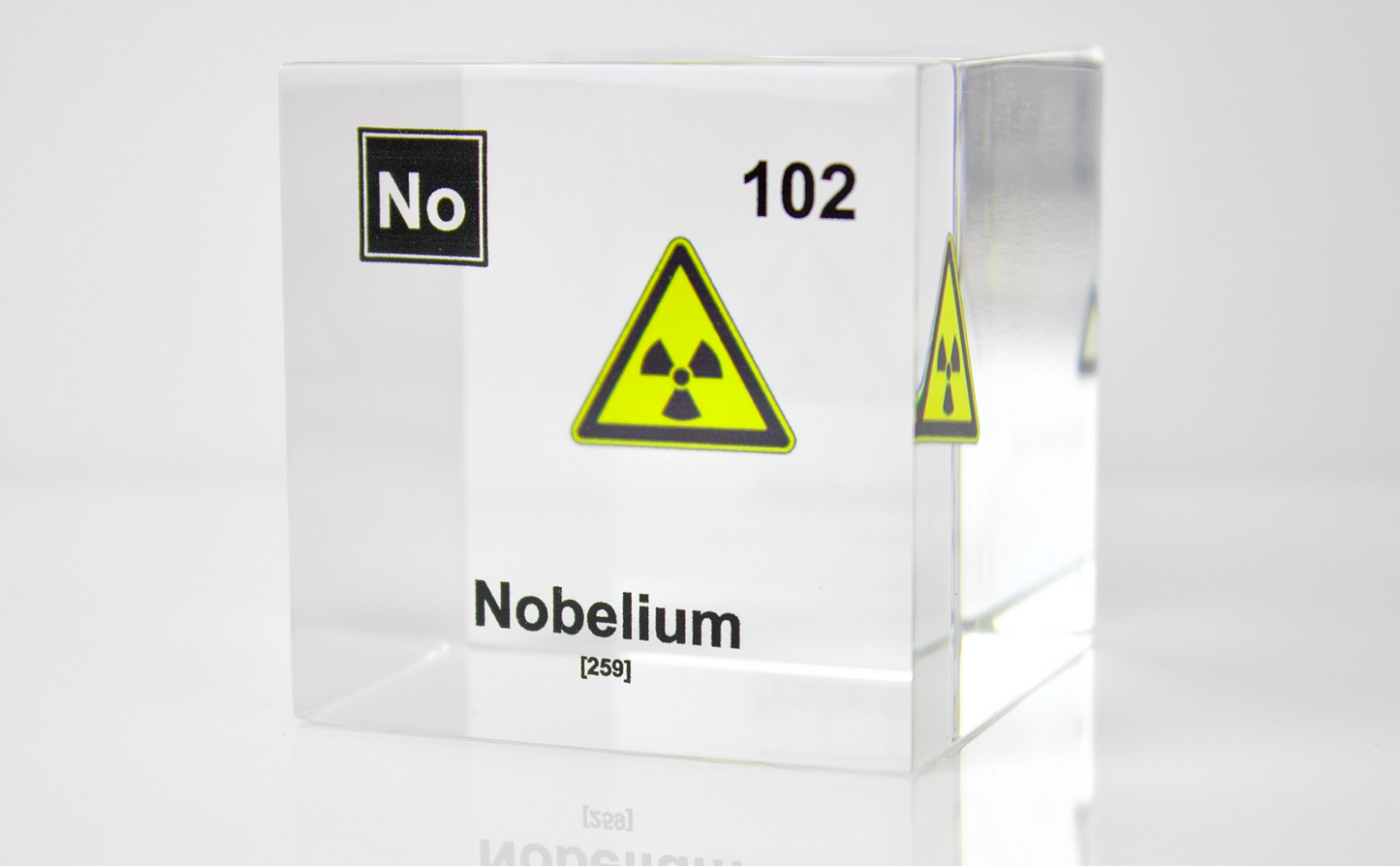 Nobelium Element Cube