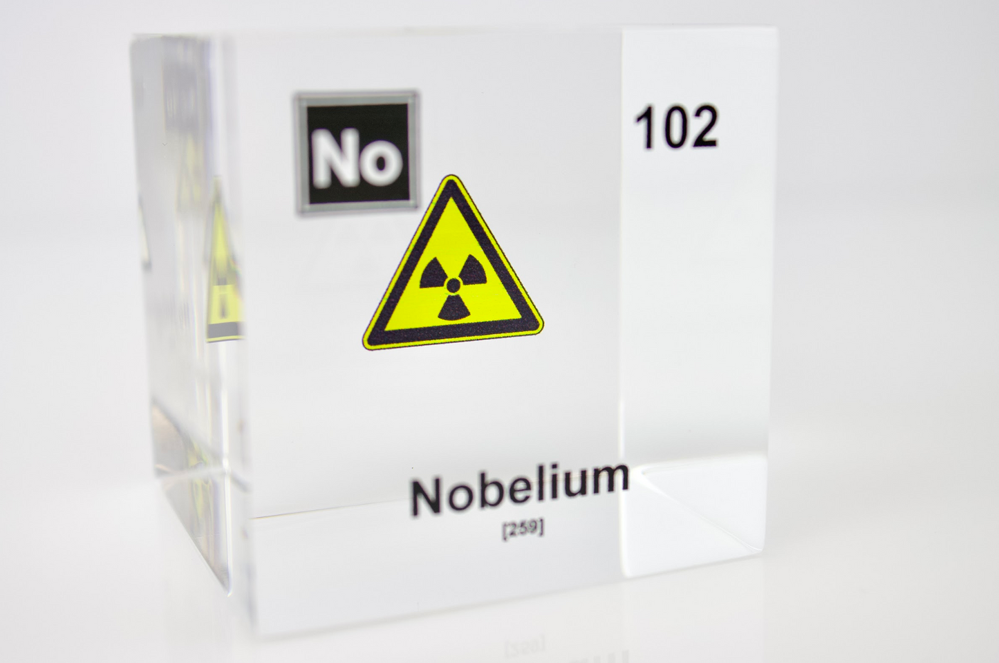 Nobelium Element Cube