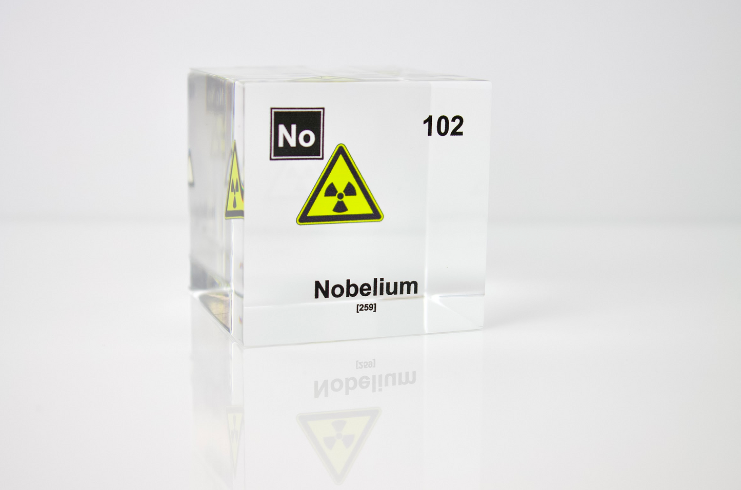 Nobelium Element Cube