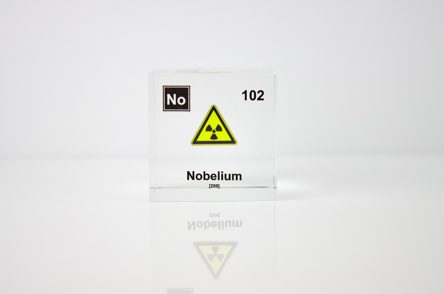 Nobelium Element Cube