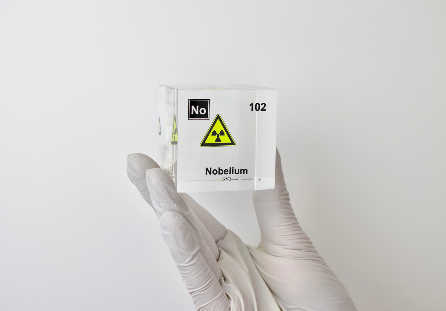 Nobelium Element Cube