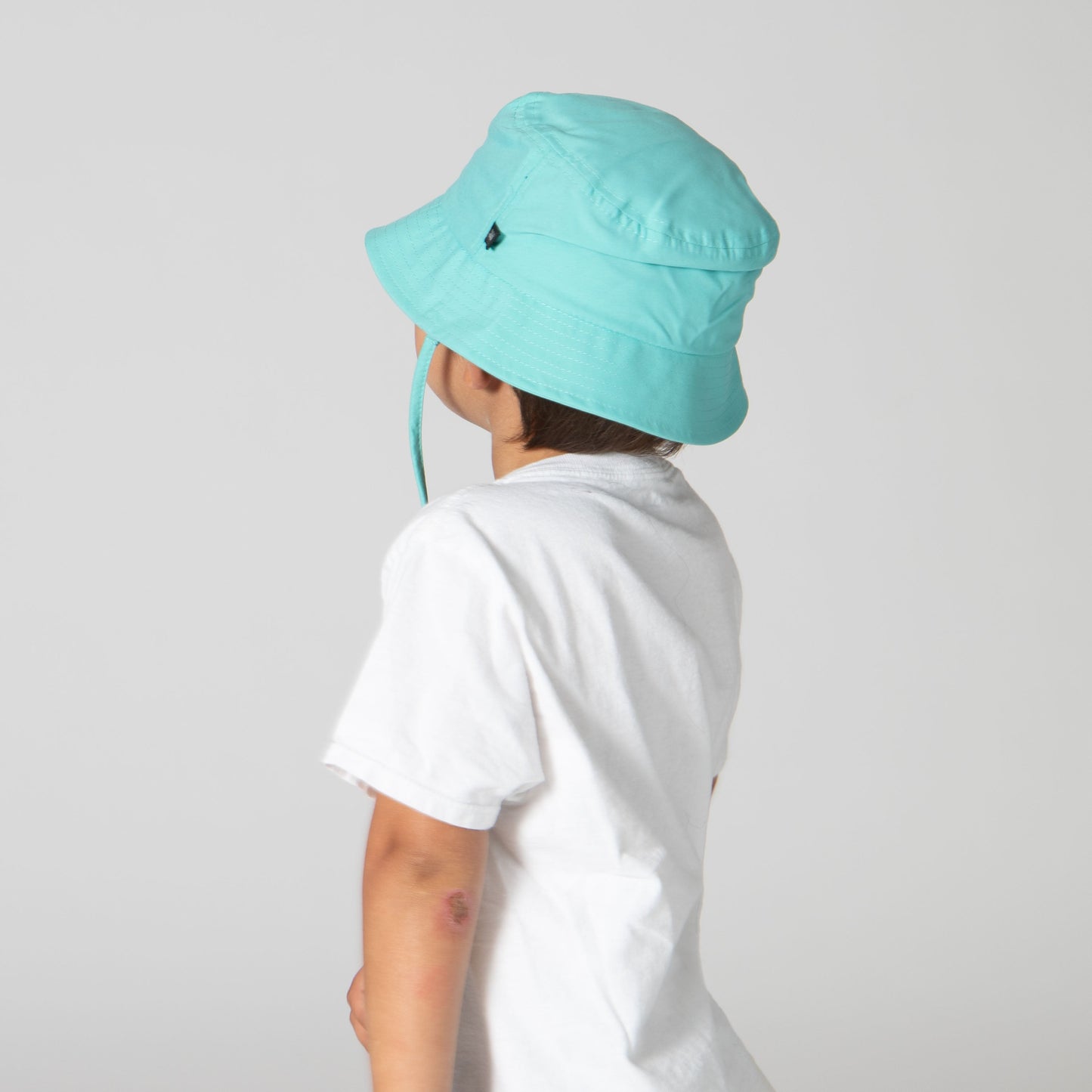 Kid's Colorful Bucket Hat With Adjustable Chin Strap and Tear Away Clip