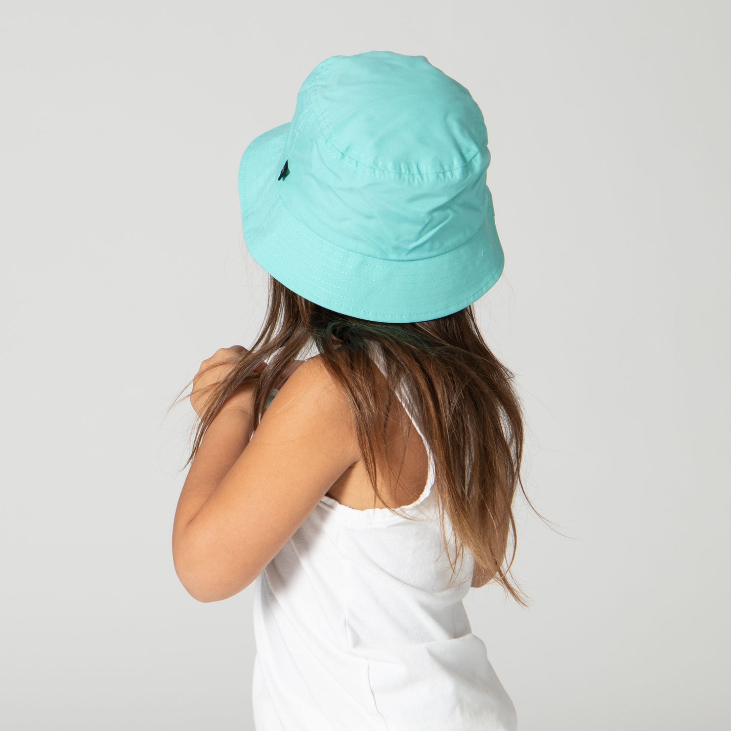 Kid's Colorful Bucket Hat With Adjustable Chin Strap and Tear Away Clip