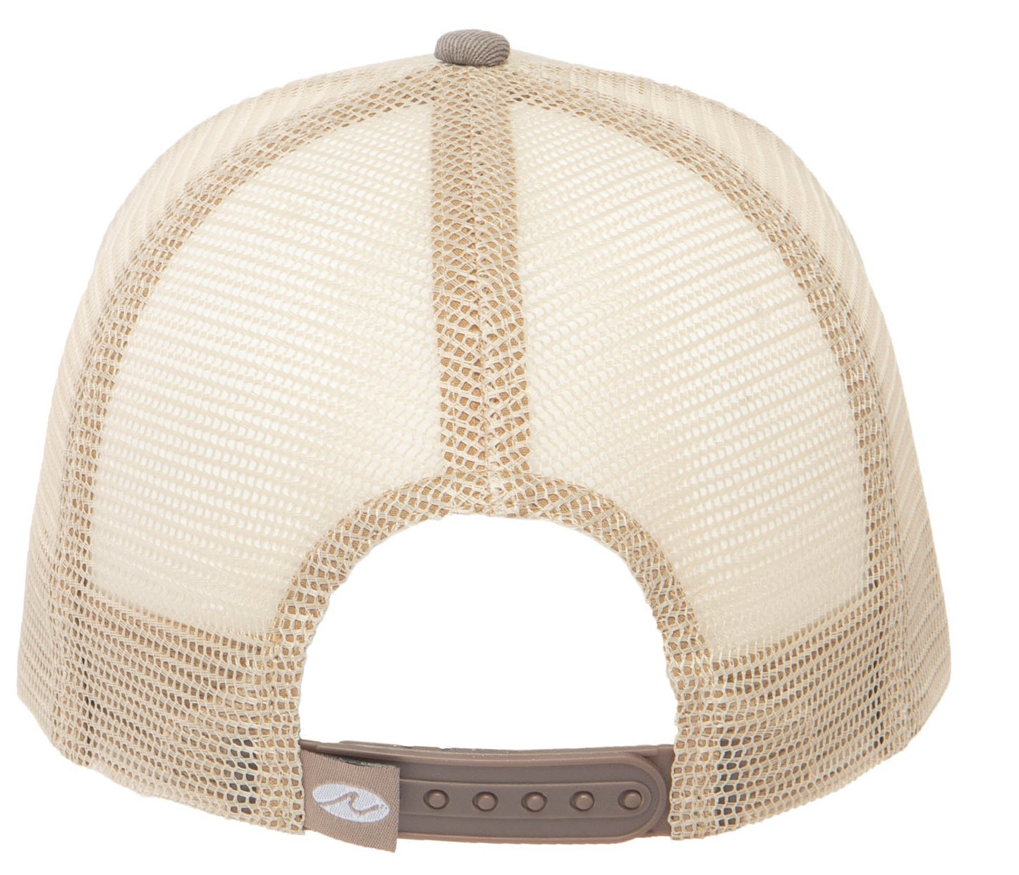 Heritage Line - Mens Beige Trucker Hat (OCM4838)