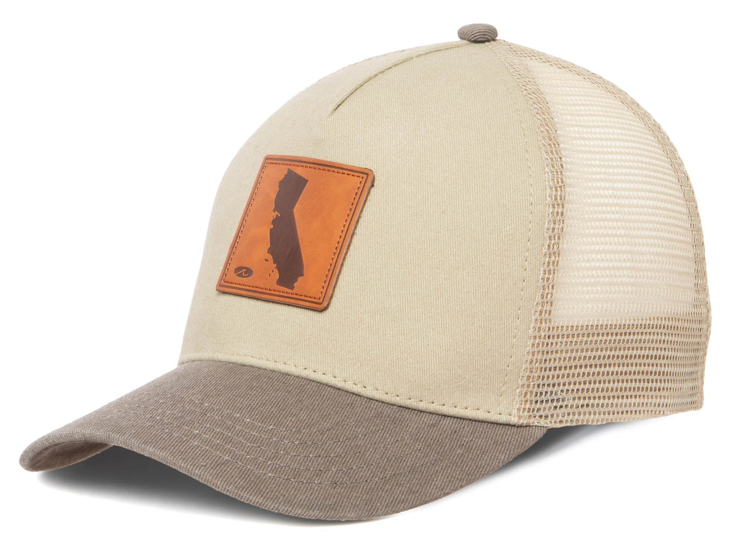 Heritage Line - Mens Beige Trucker Hat (OCM4838)