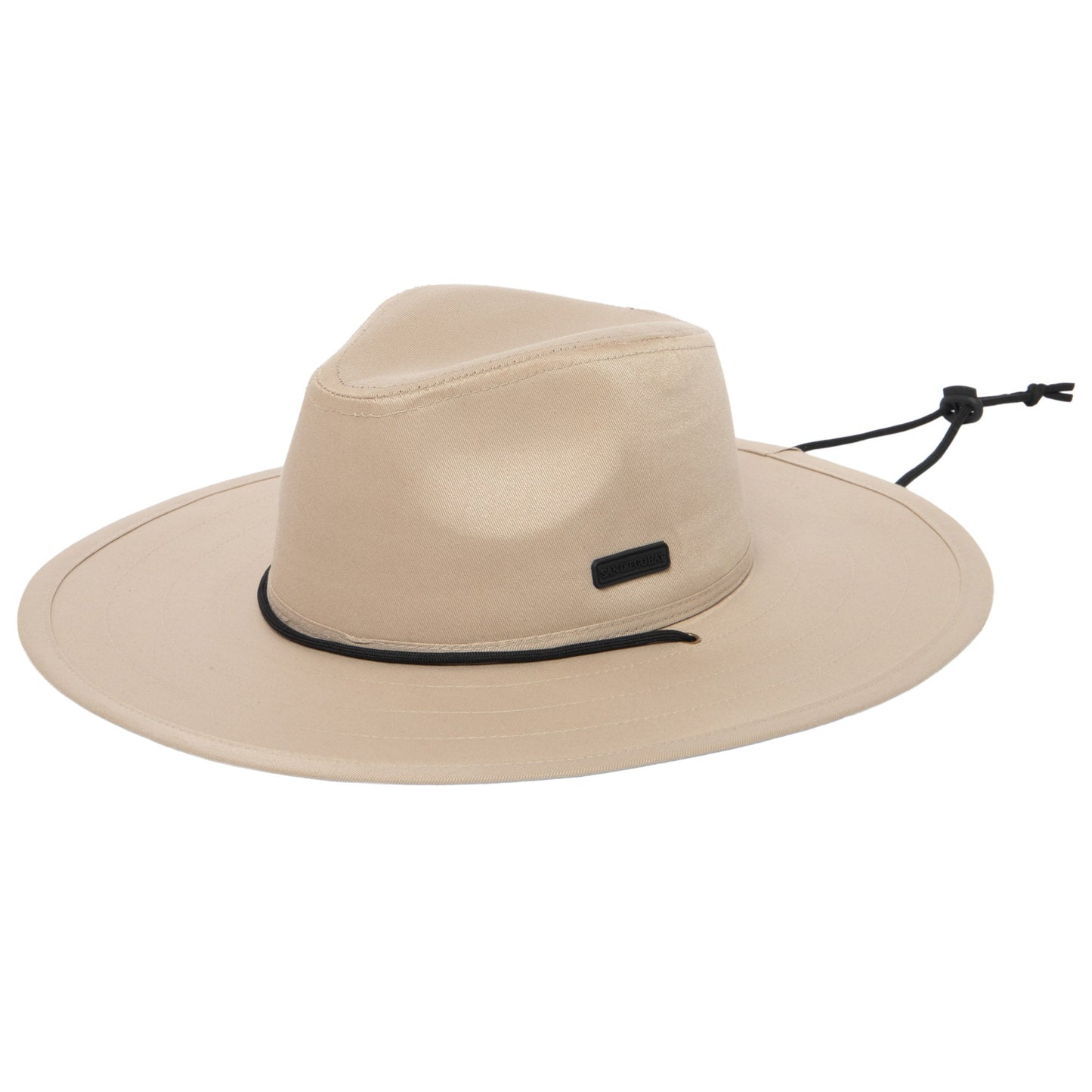 Outdoor Wide Brim Fedora with Chin Cord