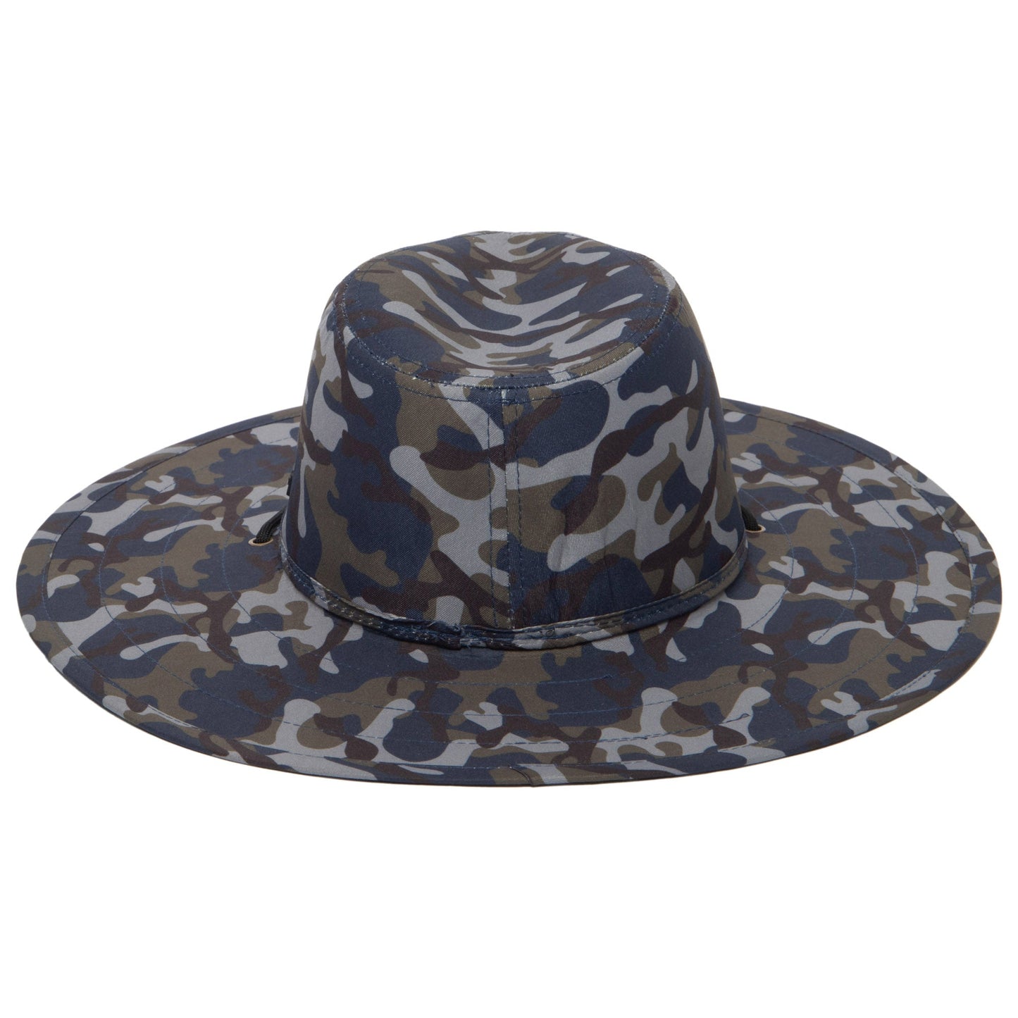 Outdoor Wide Brim Fedora with Chin Cord