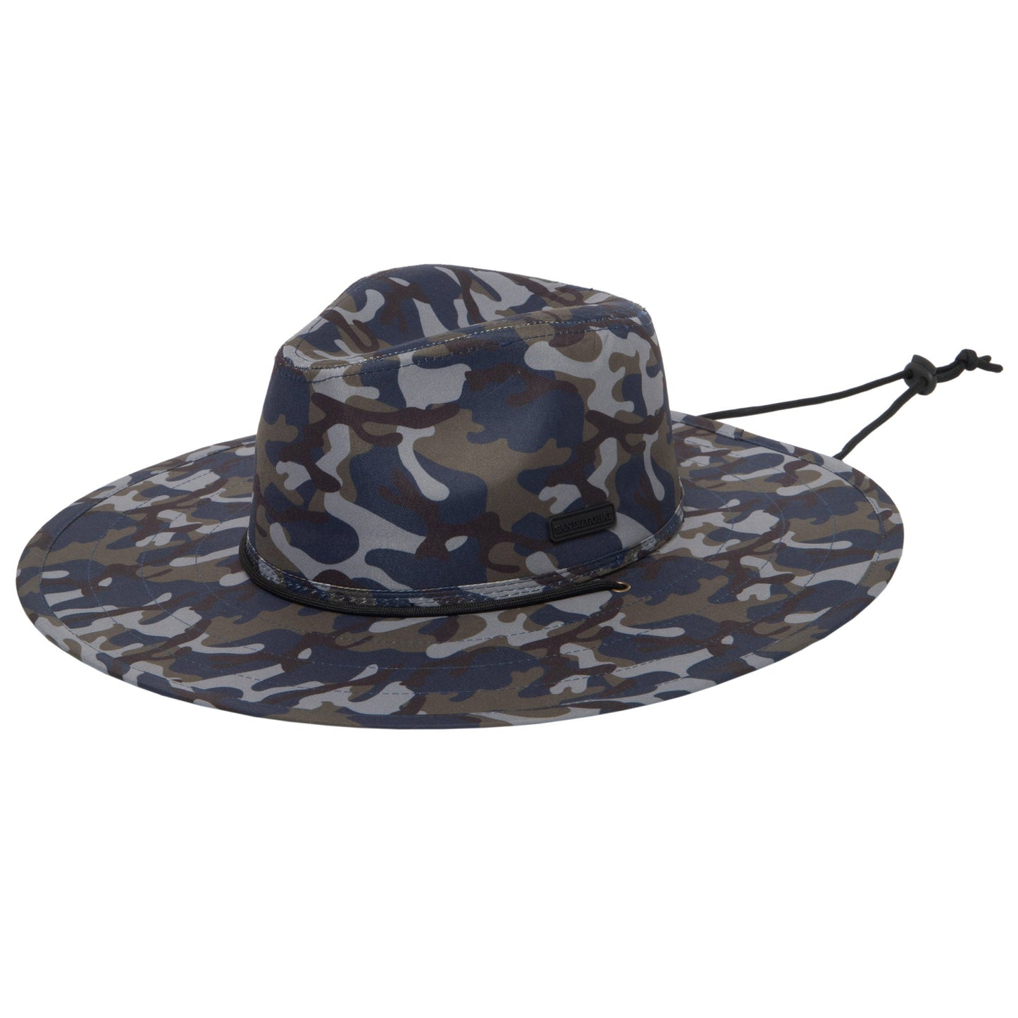 Outdoor Wide Brim Fedora with Chin Cord