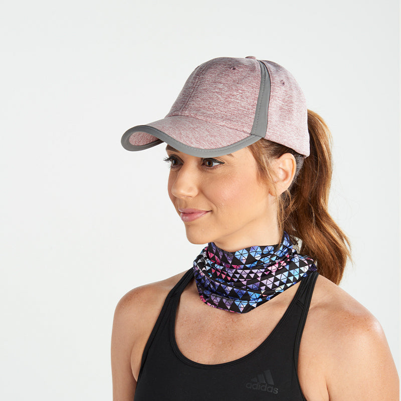 Women's black performance ball cap