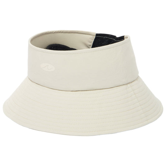 Full Brim Visor with Open Crown