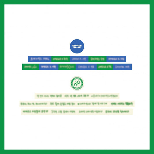 Omega x - 3rd Anniversary Pop Up Store Official MD Masking Tape - Osadia Concept Store