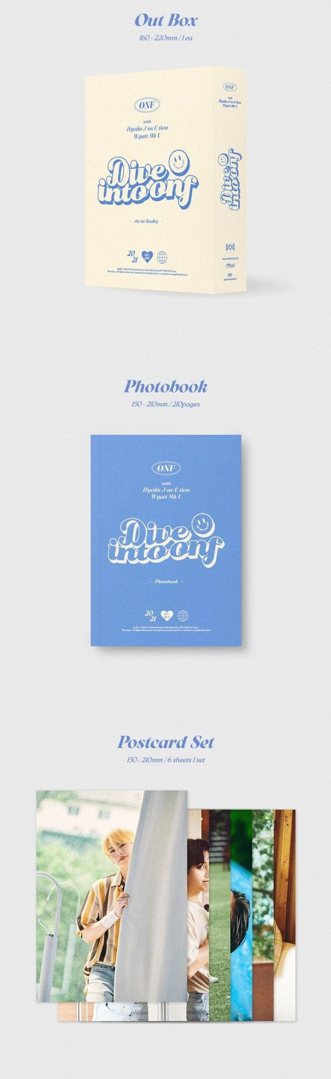 Onf - [DIVE Into Onf] The 1st Reality DVD