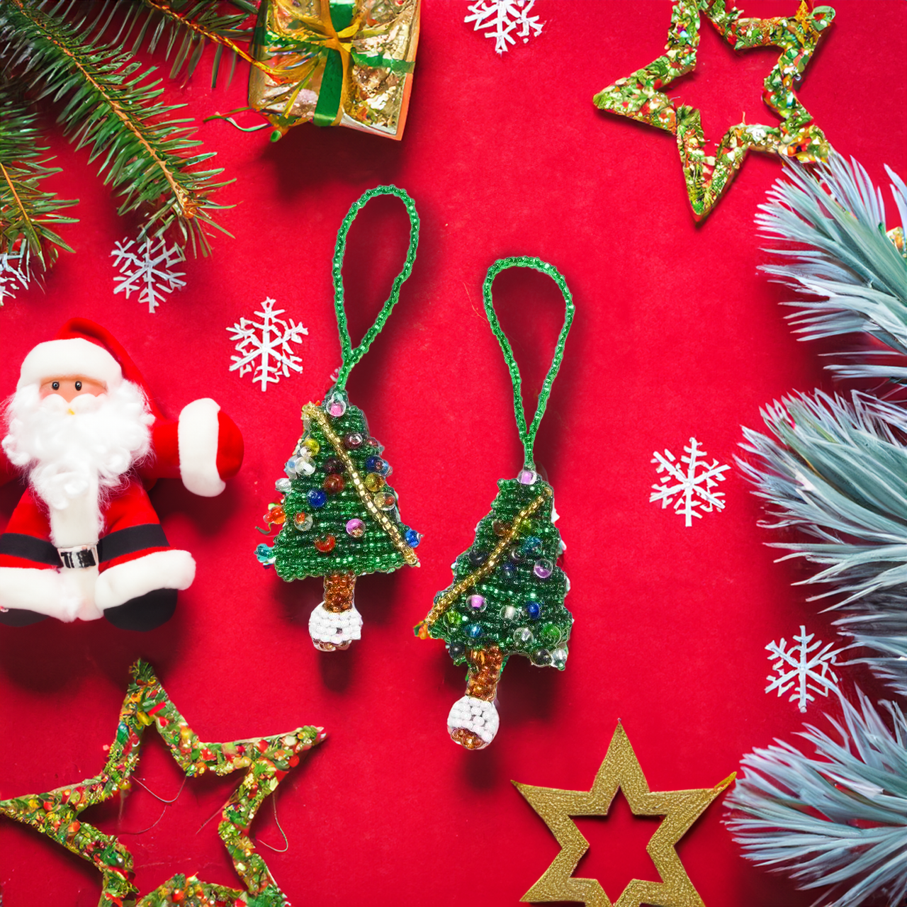 Tree Seed Bead Ornament - Guatemala - Osadia Concept Store