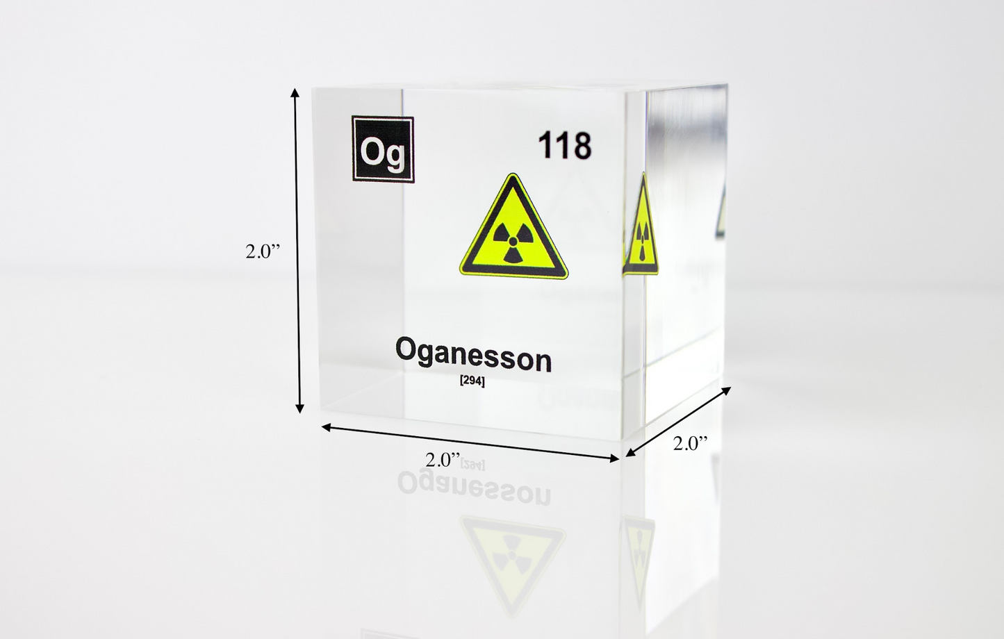 Oganesson Element Cube