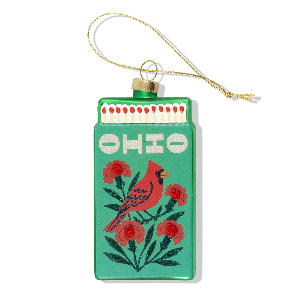 Ohio Matchbook Ornament