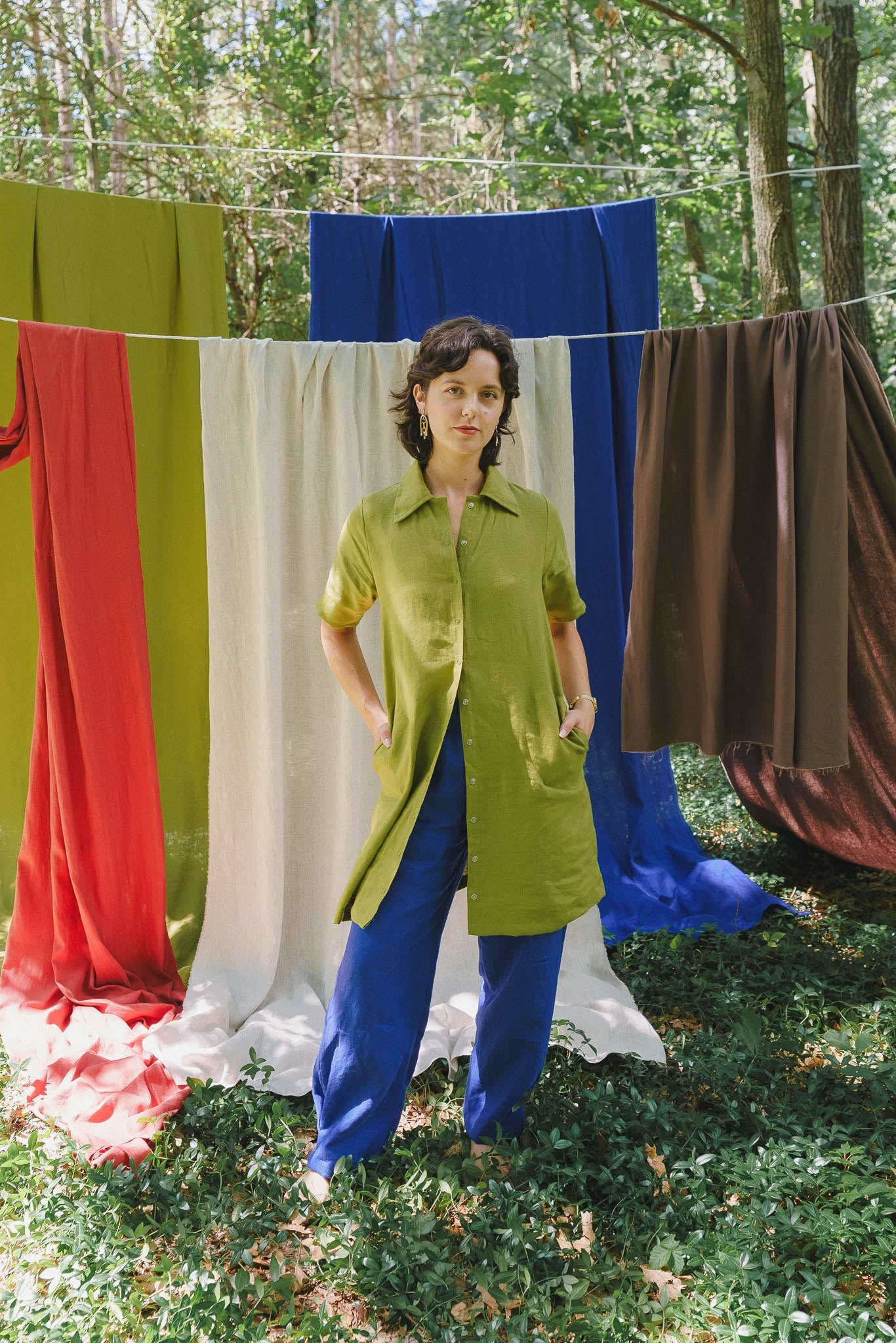 Revolution Dress (Updated) in Avocado