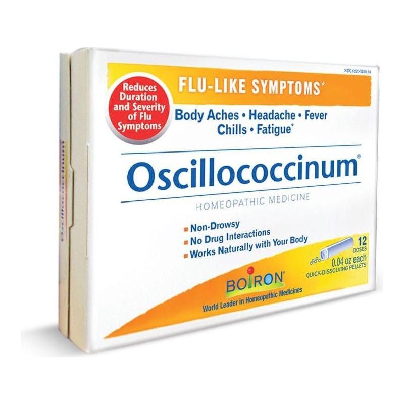 Boiron Oscillococcinum Flu-Like Symptom Relief 12 ct