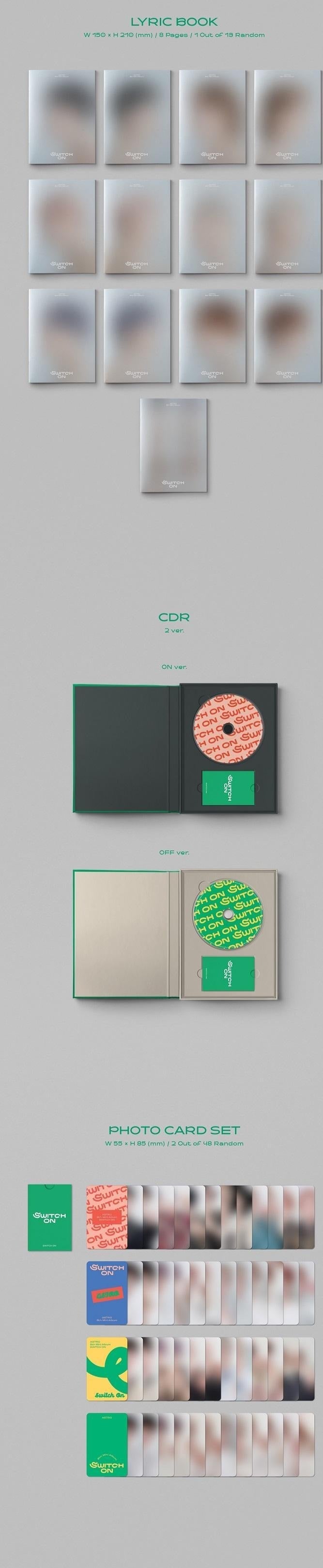 Astro - 8th Mini Album [Switch On]