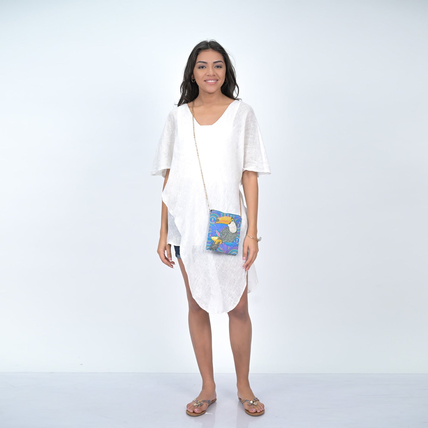 PARROT SLING BAG - BLUE