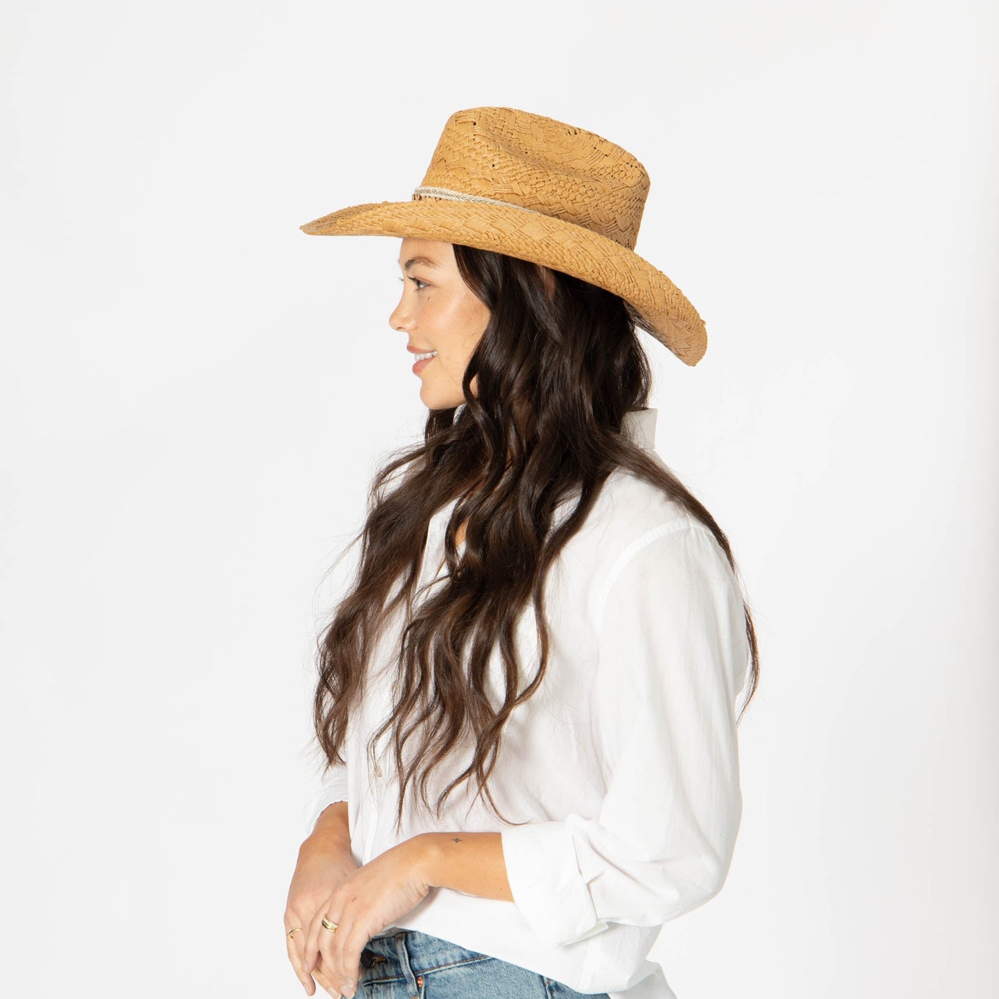 Salina - Cowboy with Triple Stacked Multi Bands