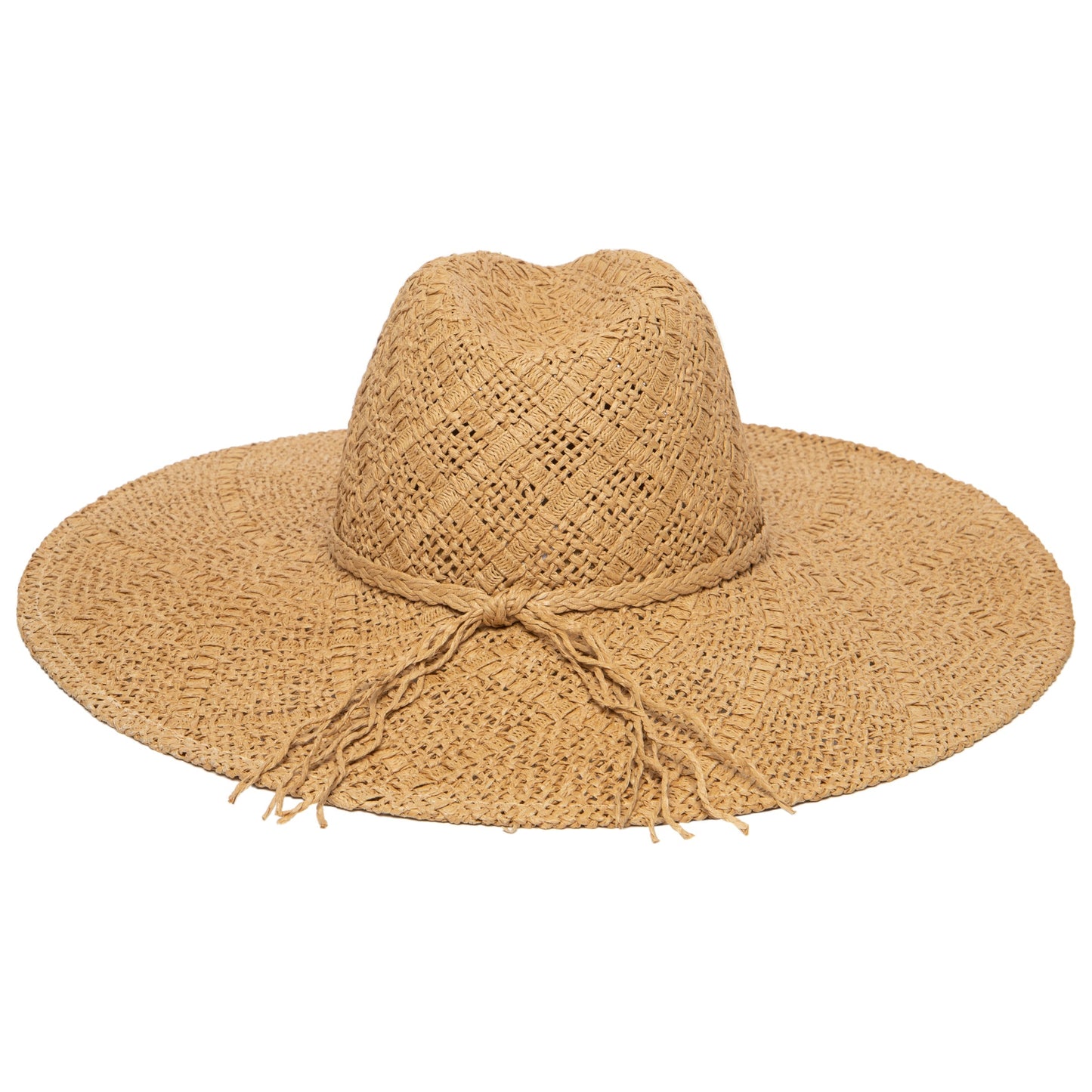 Sun Dialed Woven Pattern Fedora