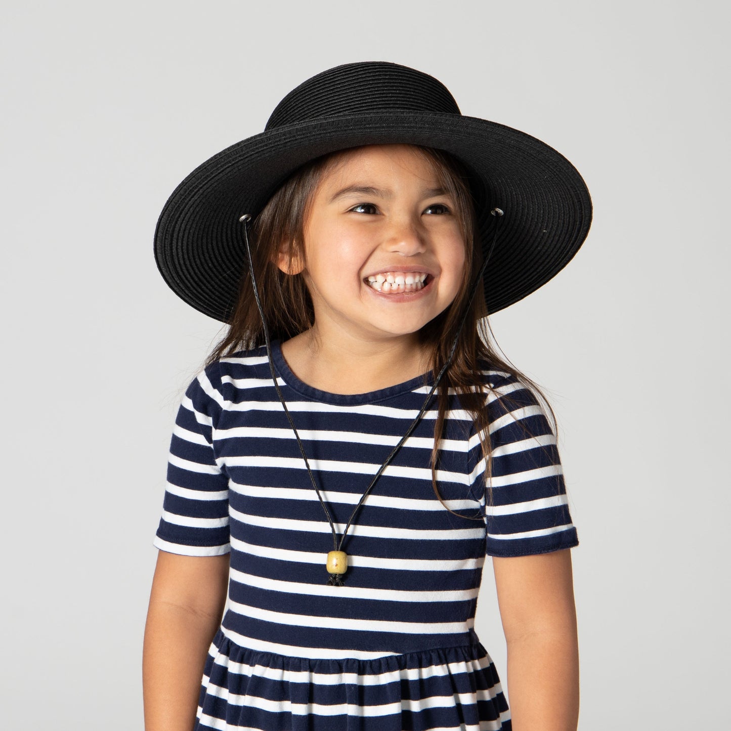 4-8 Year Kid's Sun Hat With Chin Strap