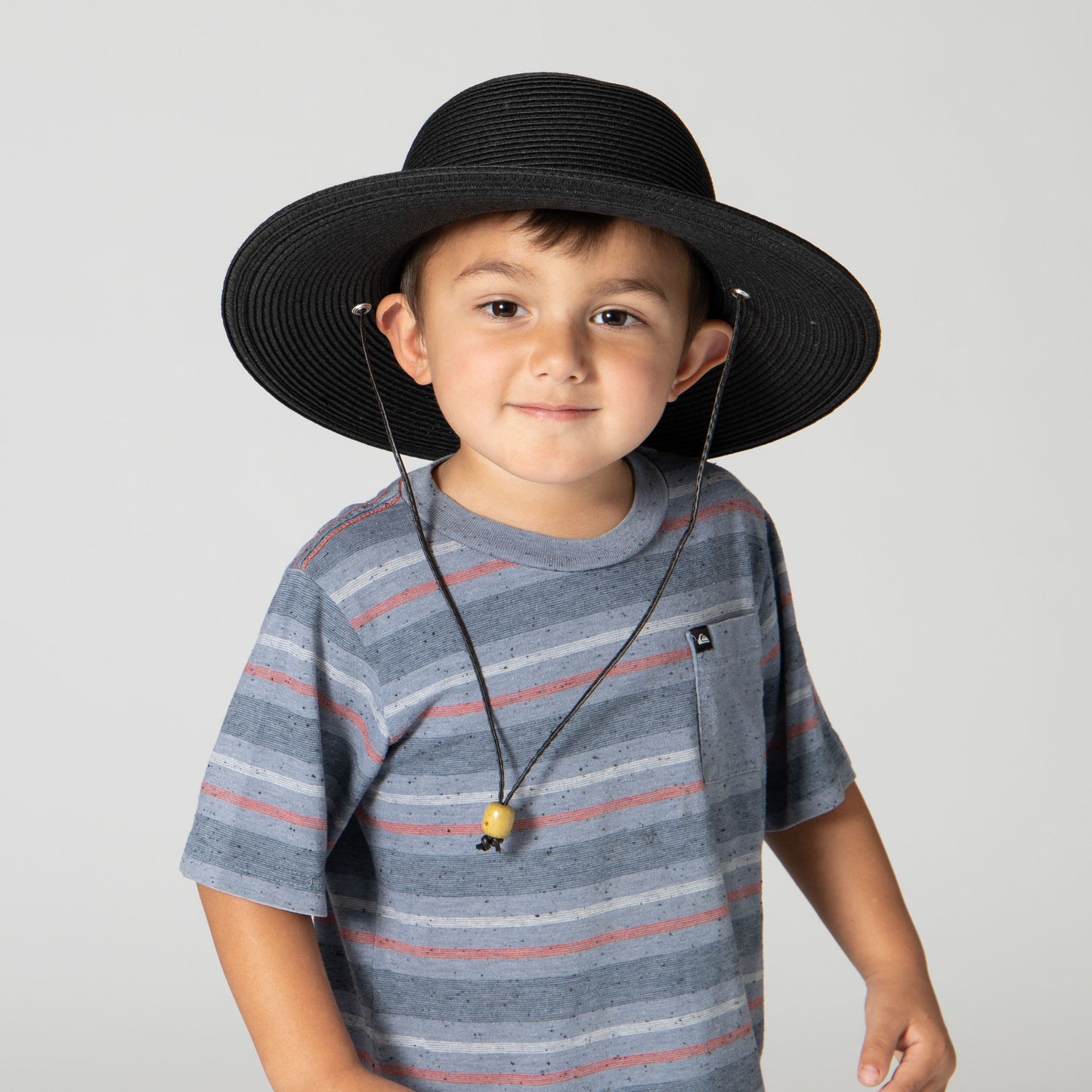 4-8 Year Kid's Sun Hat With Chin Strap