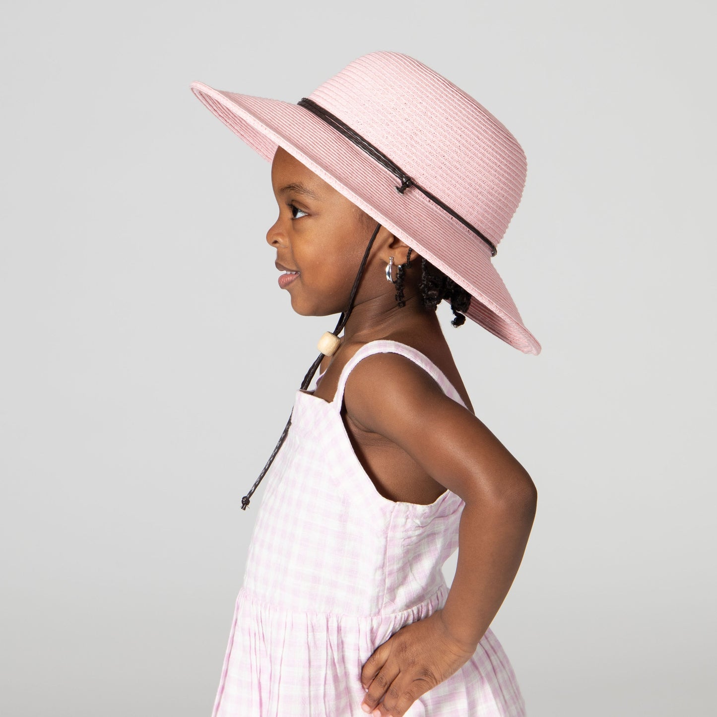 4-8 Year Kid's Sun Hat With Chin Strap