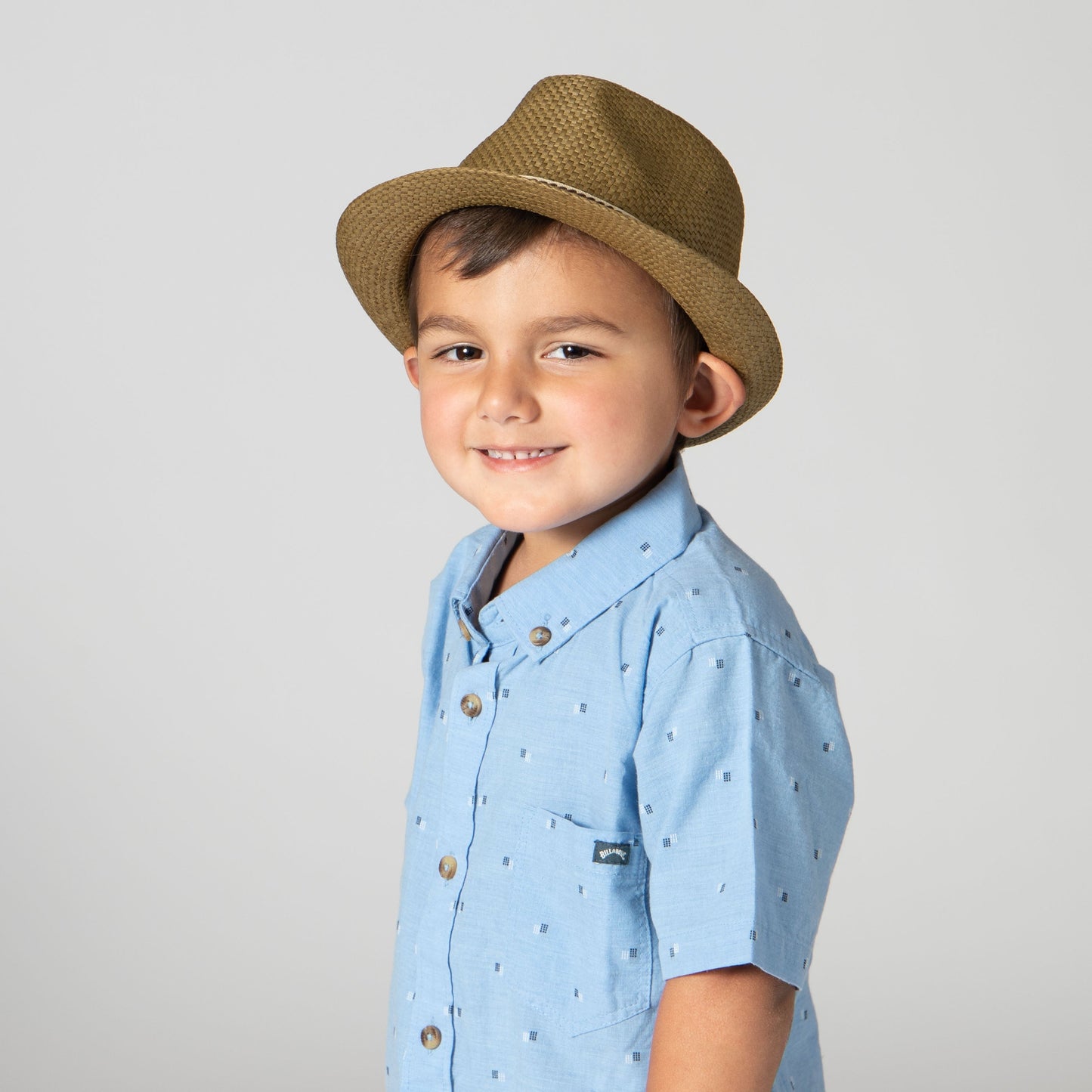 2-4 Year Old Kid Woven Paper Fedora