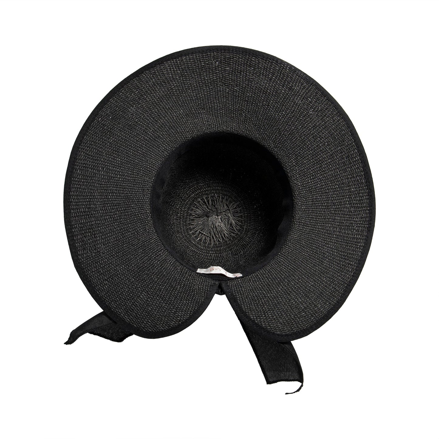 Women's Woven Paper Face Saver w/ Scarf Tie