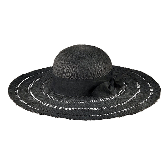 Women's Open Weave Brim w/ Knotted Tie