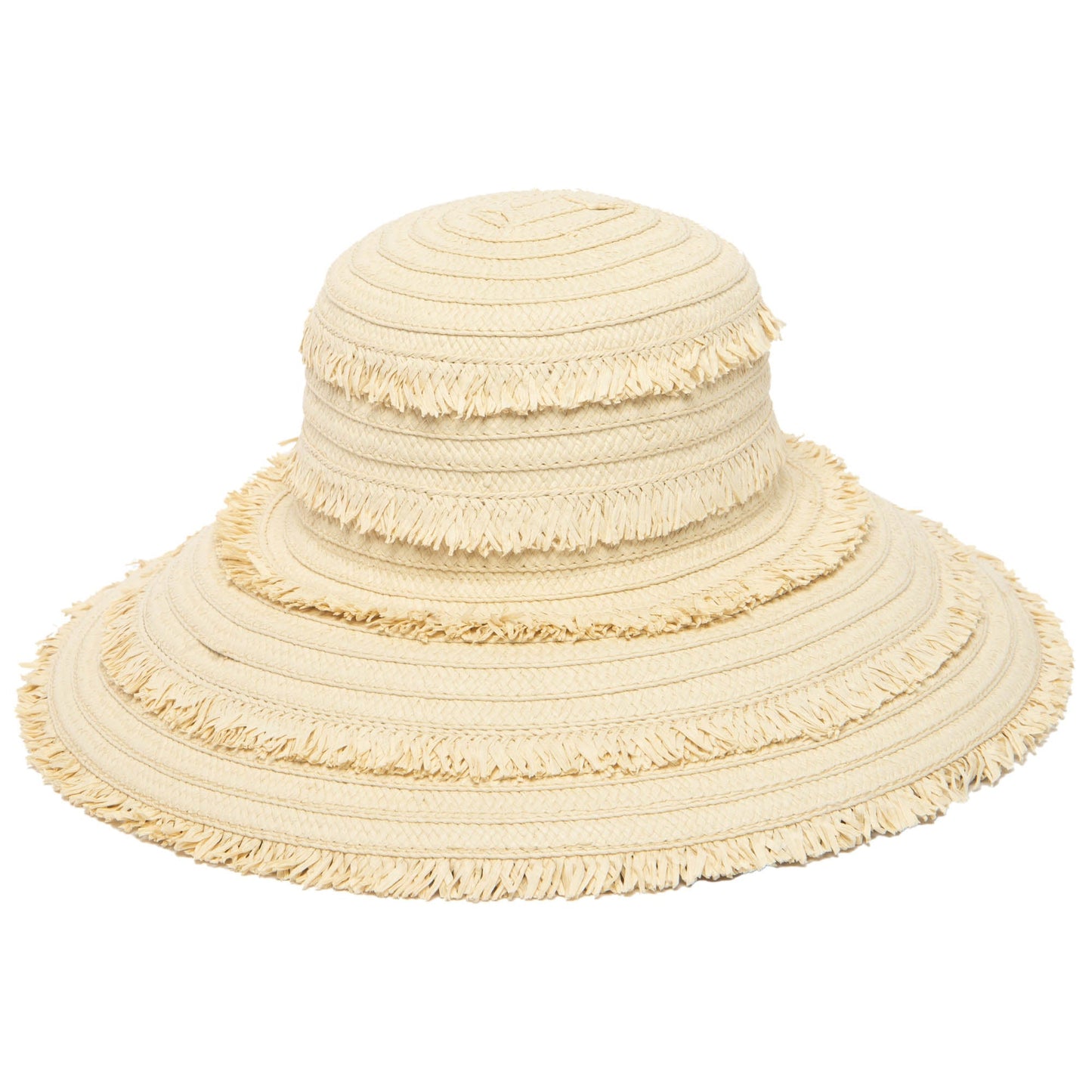 Olas - Fringe Wide Brim Sun Hat
