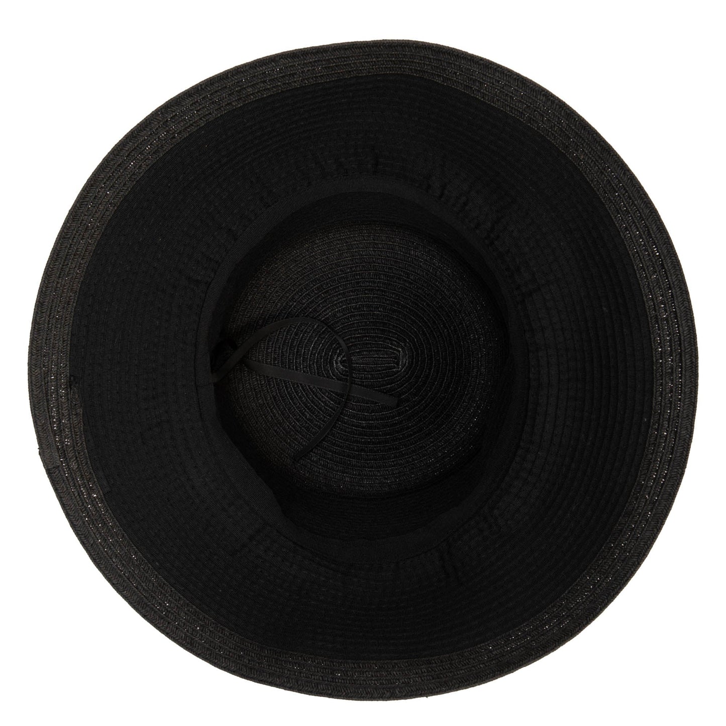 Women's Ribbon & Braided Bucket Hat