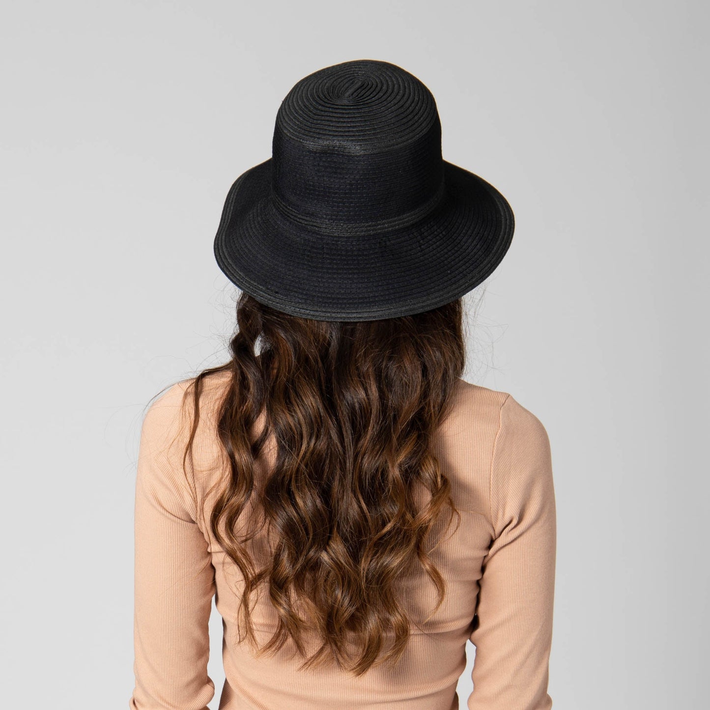 Women's Ribbon & Braided Bucket Hat