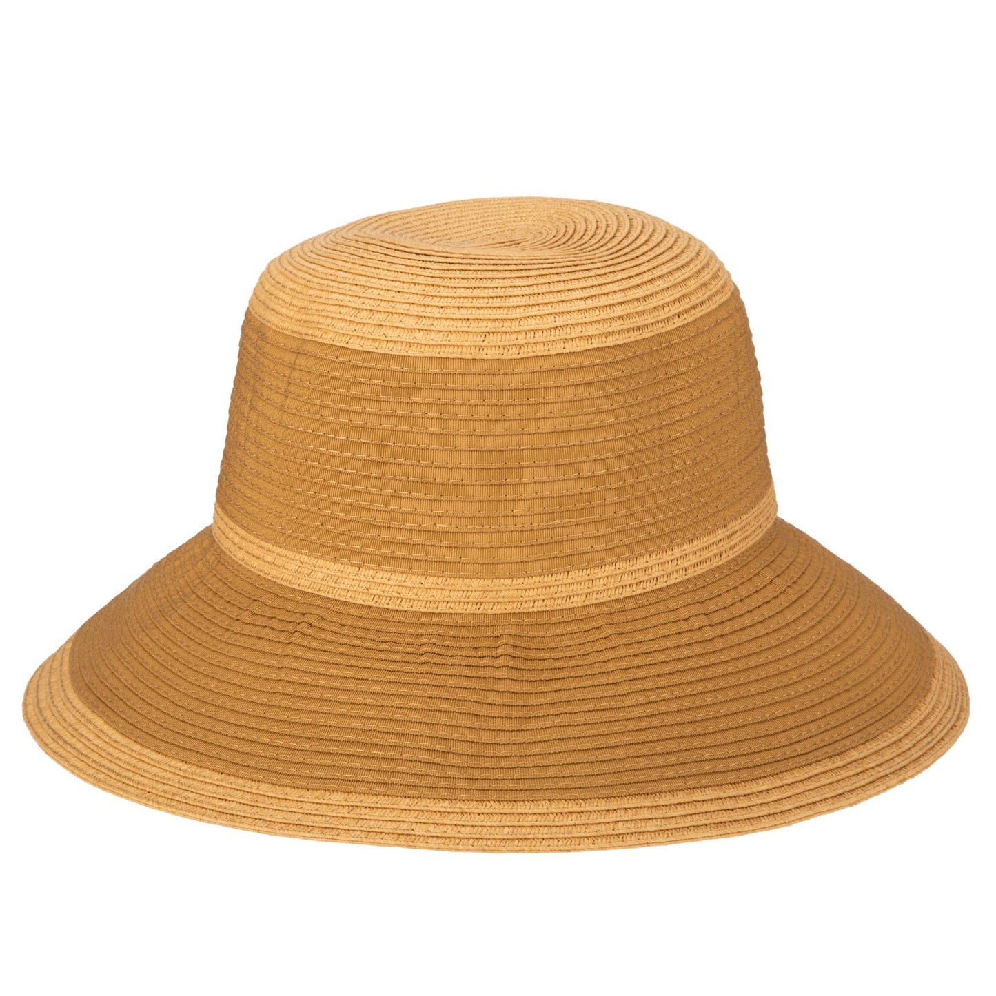 Women's Ribbon & Braided Bucket Hat