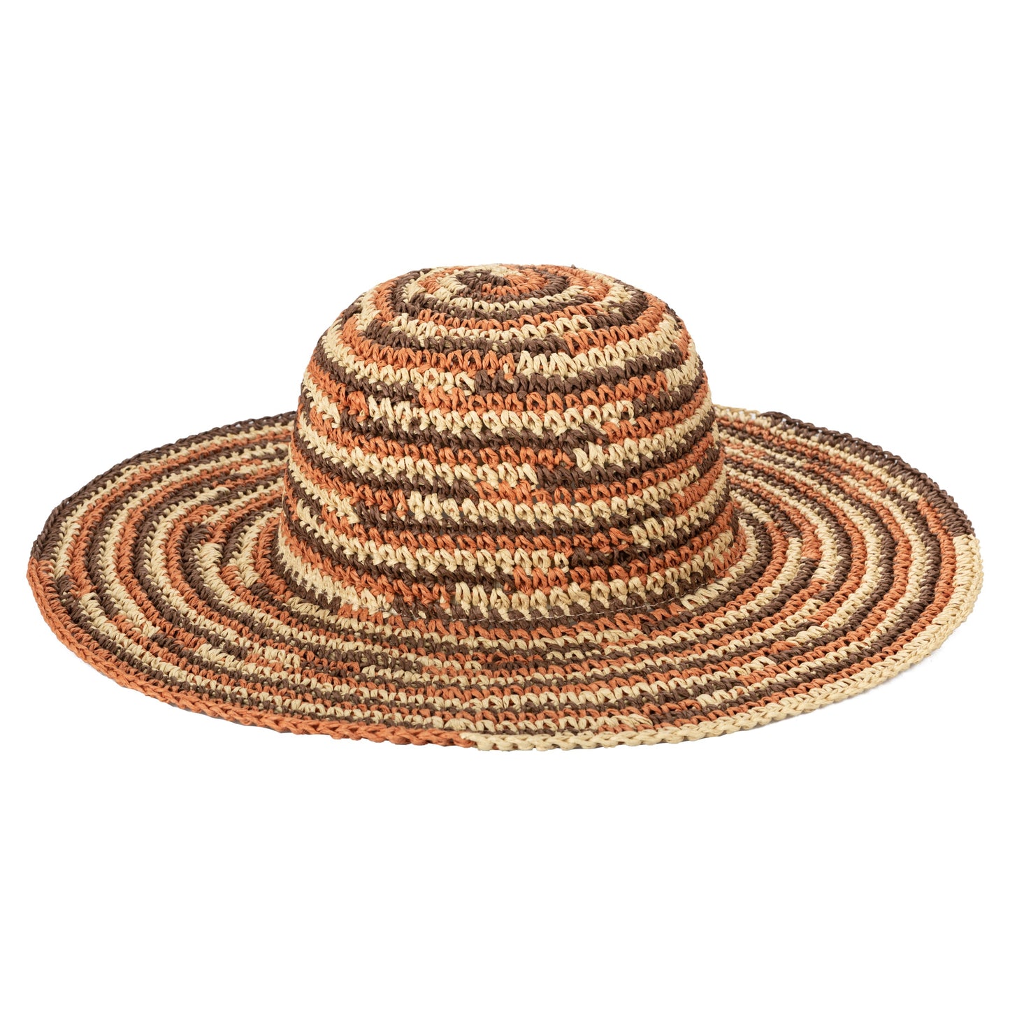 Women's Paper Crochet Space Dye Sun Hat (PBM3021)