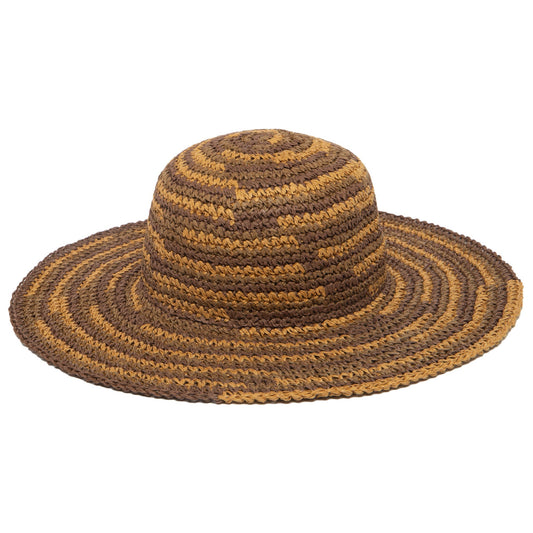 Women's Paper Crochet Space Dye Sun Hat (PBM3021)