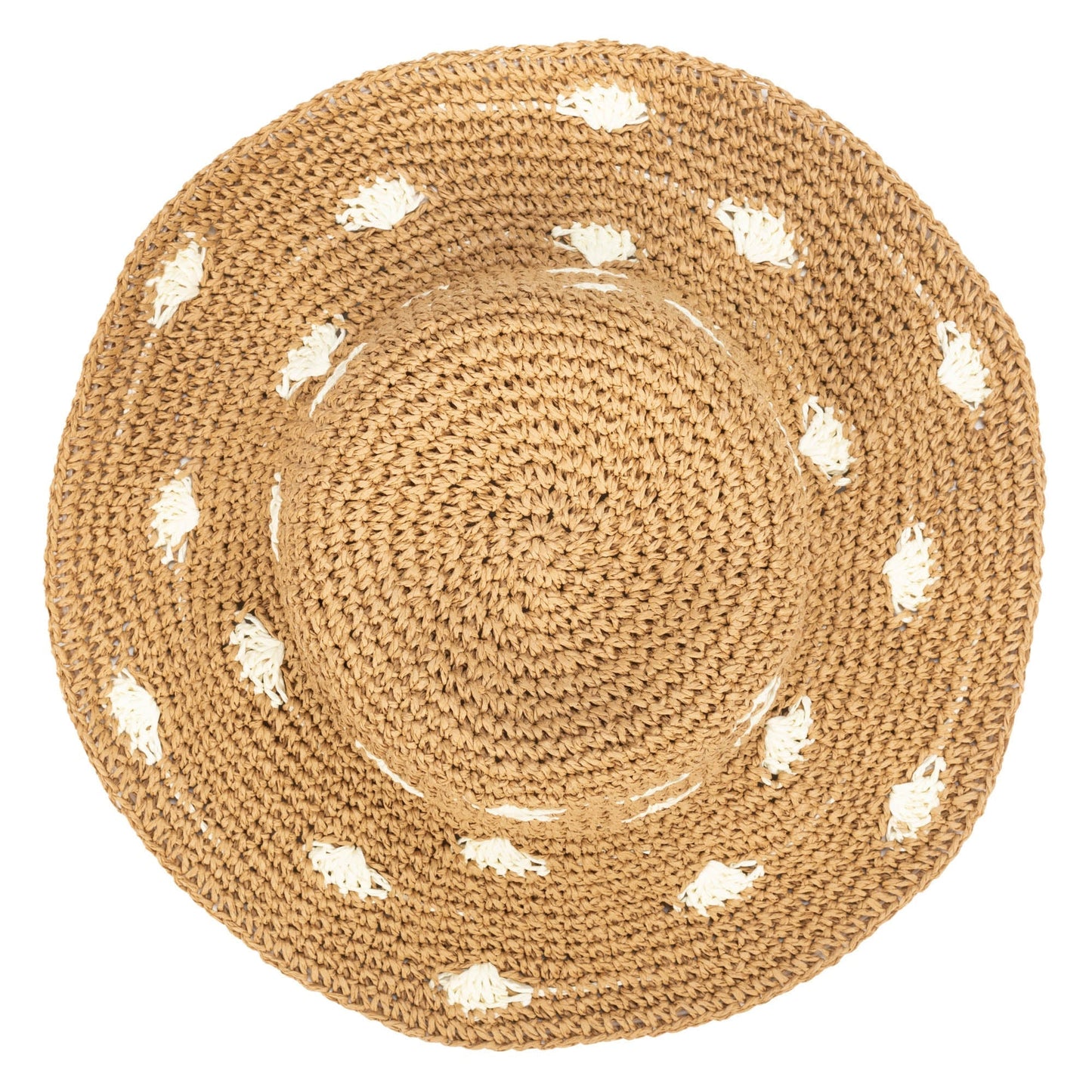 Dream On - Paper Crochet Polka Dot Bucket