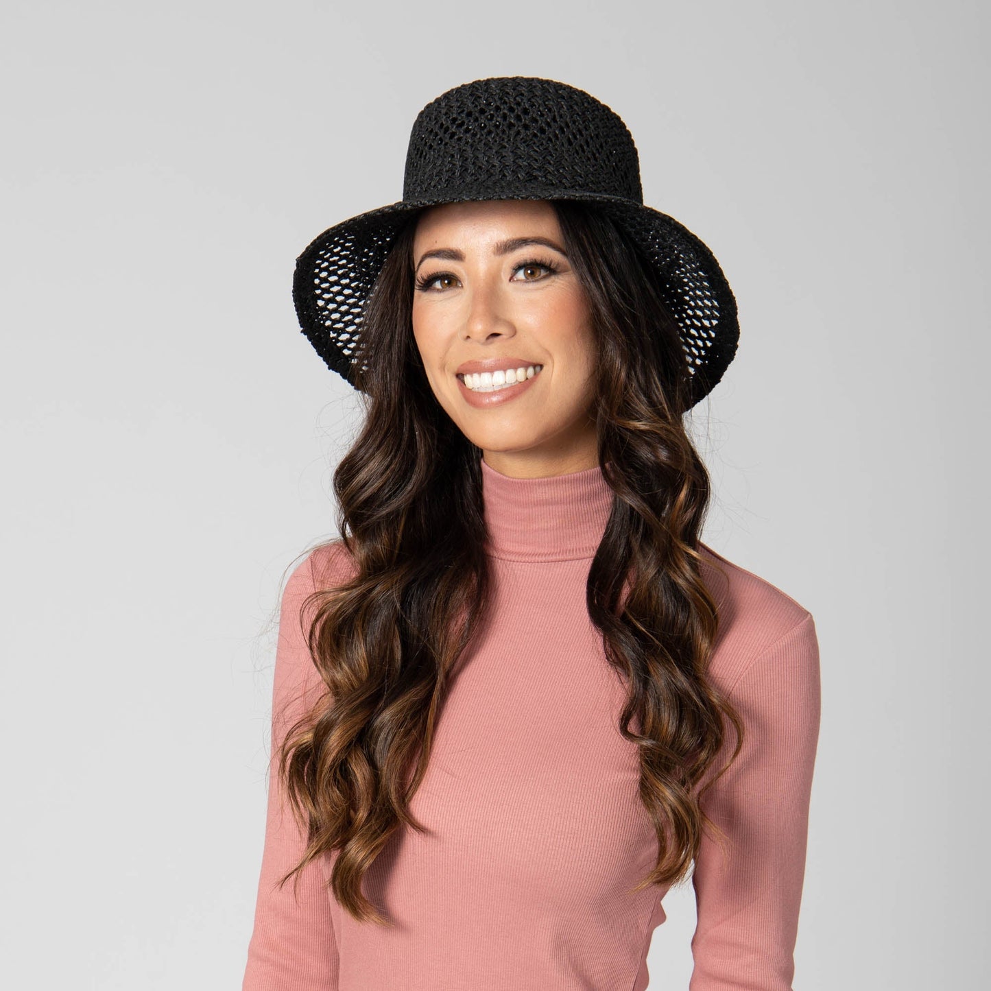 In the Clouds - Woven Paper Bucket Hat with Ventilation