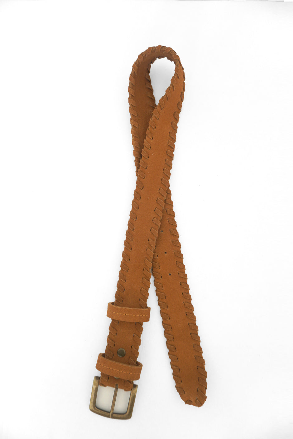 Phoenix Braided Belt in Caramel - Osadia Concept Store