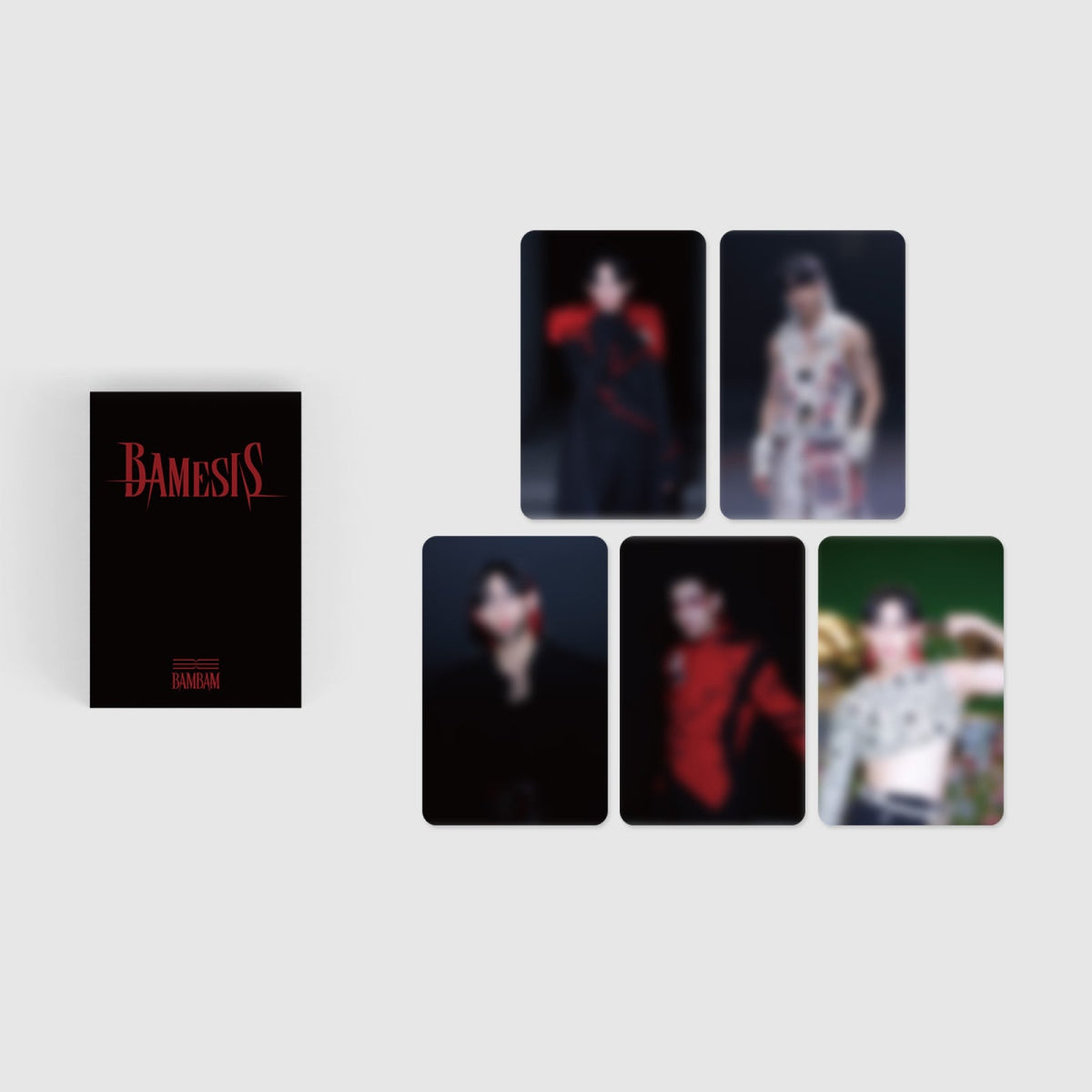 Bambam 3rd Mini Album - Bamesis Official MD Lenticular Photo Card Set