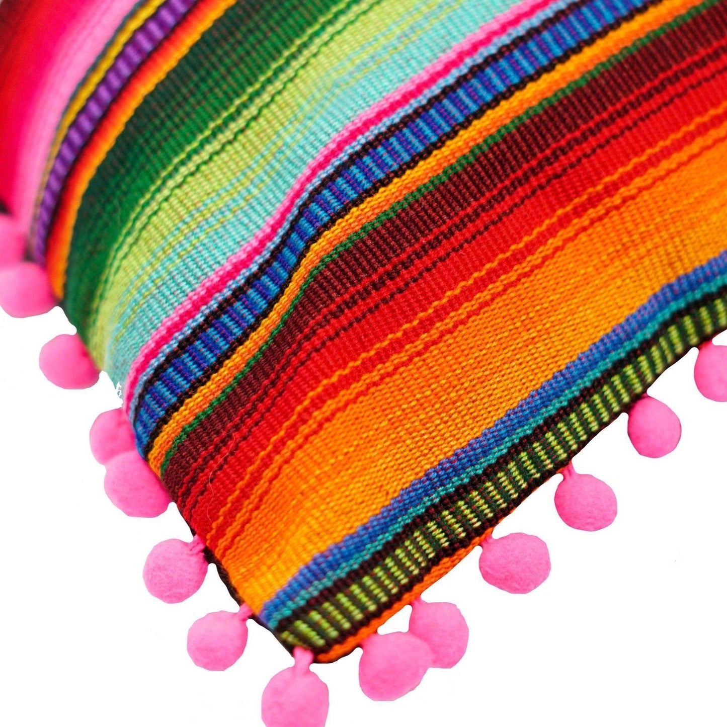 Hacienda Sarape Striped Pillow Cover - Guatemala - Osadia Concept Store